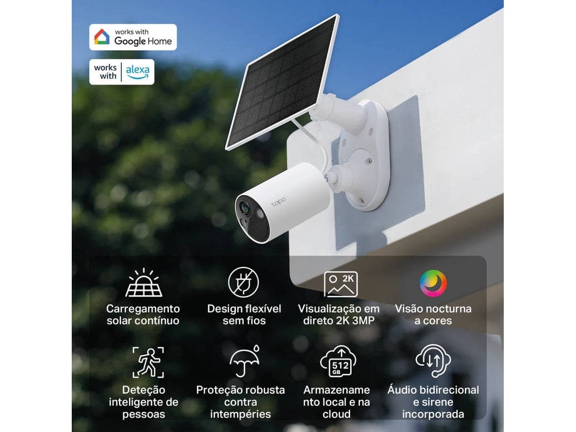 Camera Kit Smart Wire-Free Security Tc82Kit