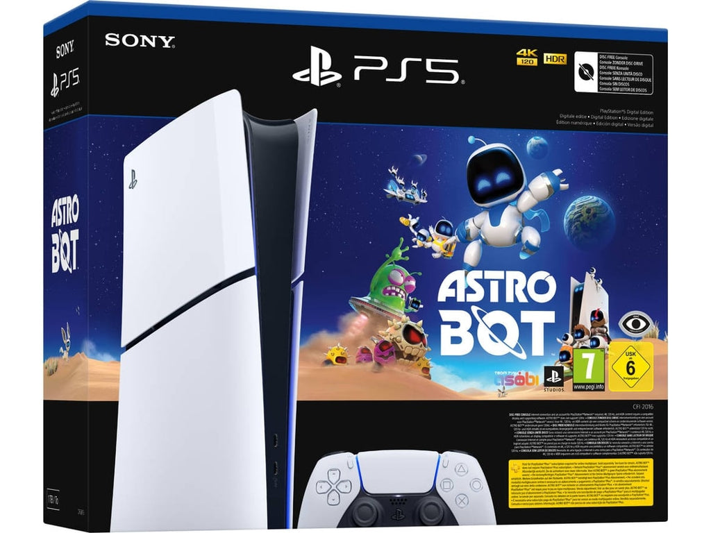 Consola PS5 Digital + Jogo Astro Bot
