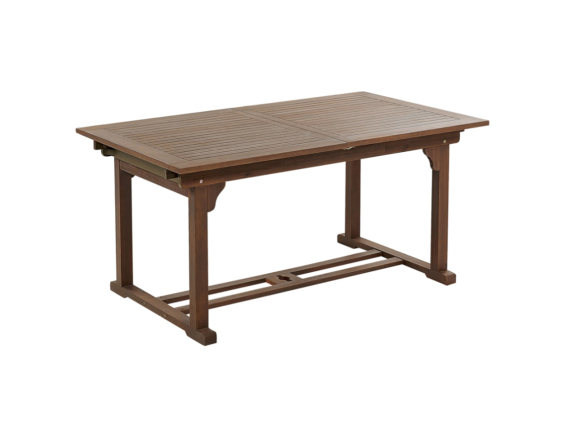 Conjunto relax BELIANI Amantea de Madeira de acácia Castanho escuro 22