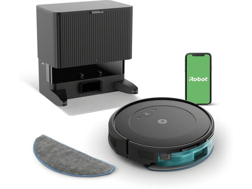 Aspirador Robô IROBOT Combo Roomba 2 Essential (Autonomia: 160 min - Preto)