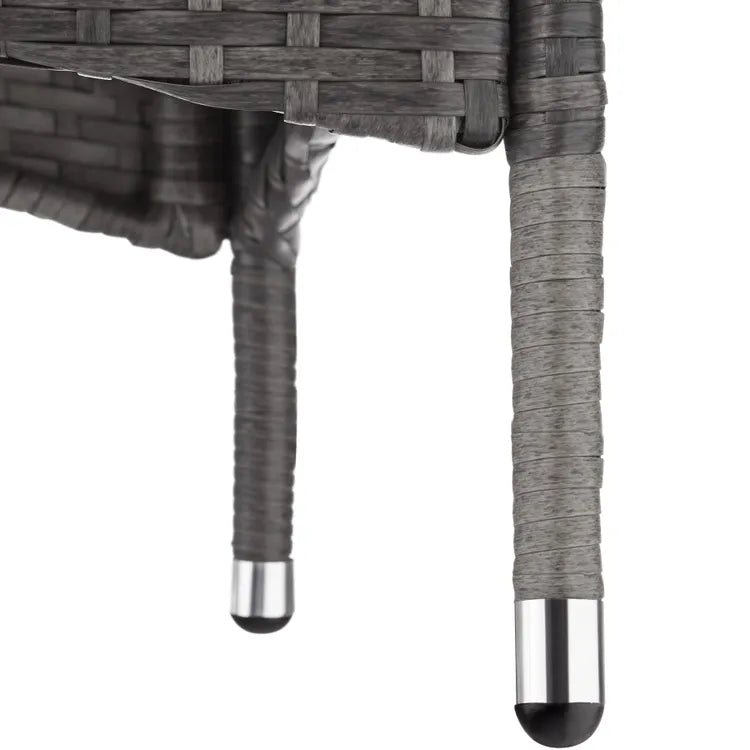 TECTAKE Conjunto de rattan Para 6 pessoas