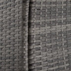 TECTAKE Conjunto de rattan Para 6 pessoas