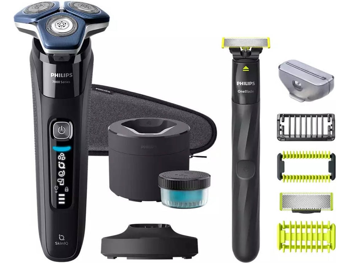 Máquina de Barbear PHILIPS S7886/78 Rotativa (Autonomia: 60 min - Bateria)